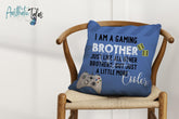 Gaming Brother | Cushion Cover